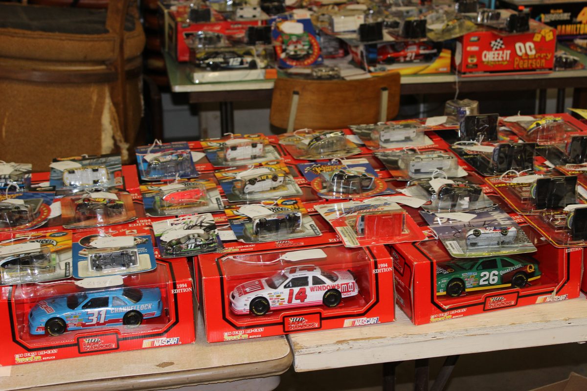NASCAR collectibles and memorabilia sold at Amos McCoy online auction